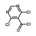 CAS#: 87600-97-3, 4,6-Dichloro-5-pyrimidinecarbonyl chloride