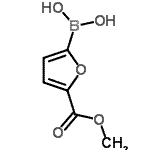 CAS 登录号：876189-20-7， [5-(甲氧羰基)-2-呋喃基]硼酸