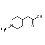 CAS#: 87647-06-1, (1-Methyl-4-piperidinyl)acetic acid