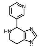 CAS 登录号：876708-23-5， 4-(3-吡啶基)-4,5,6,7-四氢-1H-咪唑并[4,5-c]吡啶