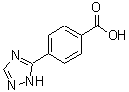 CAS 登录号：876715-40-1， 4-(1H-1,2,4-三唑-5-基)苯甲酸