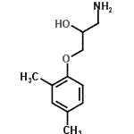CAS 登录号：876715-66-1， 1-氨基-3-(2,4-二甲基苯氧基)-2-丙醇