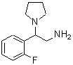 CAS#: 876716-16-4, 2-(2-Fluorophenyl)-2-(1-pyrrolidinyl)ethanamine