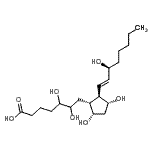 CAS#: 87692-41-9, (9alpha,11alpha,13E,15S)-5,6,9,11,15-Pentahydroxyprost-13-en-1-oic acid