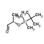 CAS#: 87727-28-4, (2S)-2-{[Dimethyl(2-methyl-2-propanyl)silyl]oxy}propanal