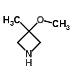 CAS#: 877665-31-1, 3-Methoxy-3-methylazetidine