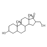 CAS#: 87782-05-6, 3-Hydroxy-16-(hydroxymethyl)androstan-17-one