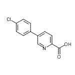 CAS#: 87789-85-3, 5-(4-chlorophenyl)pyridine-2-carboxylic acid