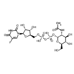 CAS 登录号：87810-49-9， 5-氟-2'-脱氧尿苷二磷酸酯-N-乙酰基葡萄糖胺