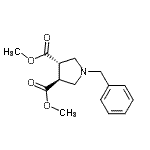 CAS 登录号：87813-05-6， 二甲基(3S,4S)-1-苄基-3,4-吡咯烷二羧酸酯
