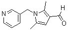 CAS 登录号：878424-30-7， 2,5-二甲基-1-(3-吡啶基甲基)-1H-吡咯-3-甲醛