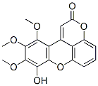 CAS 登录号：87865-18-7， 羟基三甲氧基-2H-吡喃并[2,3,4-kl]氧杂蒽-2-酮