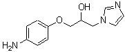 CAS 登录号：878668-47-4， 1-(4-氨基苯氧基)-3-(1H-咪唑-1-基)-2-丙醇