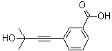 CAS#: 878742-28-0, 3-(3-Hydroxy-3-methyl-1-butyn-1-yl)benzoic acid