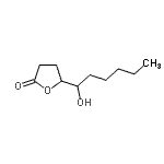 CAS 登录号：87877-77-8， 5-(1-羟基己基)二氢-2(3H)-呋喃酮