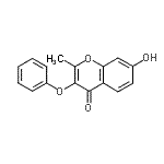 CAS#: 87891-62-1, 7-Hydroxy-2-methyl-3-phenoxy-4H-chromen-4-one