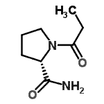 CAS#: 87892-79-3, 1-Propionyl-L-prolinamide
