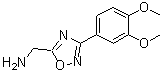 CAS#: 878977-92-5, 1-[3-(3,4-Dimethoxyphenyl)-1,2,4-oxadiazol-5-yl]methanamine
