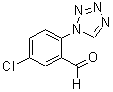 CAS#: 879016-22-5, 5-Chloro-2-(1H-tetrazol-1-yl)benzaldehyde
