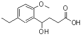 CAS 登录号：879053-63-1， 4-(5-乙基-2-甲氧基苯基)-4-羟基丁酸