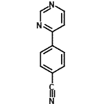 CAS#: 879063-33-9, 4-(4-Pyrimidinyl)benzonitrile