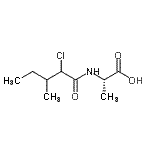 CAS 登录号：879123-57-6， N-(2-氯-3-甲基戊酰基)-L-丙氨酸