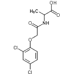 CAS 登录号：879123-74-7， N-[(2,4-二氯苯氧基)乙酰基]丙氨酸