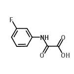 CAS 登录号：87967-27-9， [(3-氟苯基)氨基](氧代)乙酸