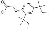 CAS 登录号：88-34-6， [2,4-二(1,1-二甲基丙基)苯氧基]-乙酰氯
