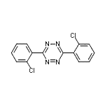 CAS#: 88025-82-5, 3,6-Bis(2-chlorophenyl)-1,2,4,5-tetrazine