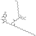 CAS#: 88035-46-5, 5'-O-[3-({5-[Hydroxy(phosphonooxy)phosphoryl]hexadecanoyl}oxy)-2-(palmitoyloxy)propyl]cytidine