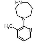 CAS 登录号：880362-05-0， 1-(3-甲基-2-吡啶基)-1,4-二氮杂环庚