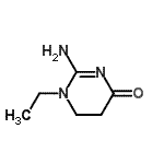CAS#: 88075-52-9, 2-Amino-1-ethyl-5,6-dihydro-4(1H)-pyrimidinone