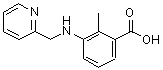 CAS 登录号：881445-78-9， 2-甲基-3-[(2-吡啶基甲基)氨基]苯甲酸