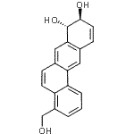 CAS 登录号：88195-59-9， (8S,9S)-4-(羟基甲基)-8,9-二氢-8,9-四苯e二醇