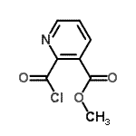 CAS#: 88234-87-1, Methyl 2-(chlorocarbonyl)nicotinate