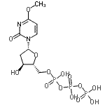 CAS#: 88254-09-5, 1-[2-Deoxy-5-O-(hydroxy{[hydroxy(phosphonooxy)phosphoryl]oxy}phosphoryl)-beta-D-erythro-pentofuranosyl]-4-methoxy-2(1H)-pyrimidinone