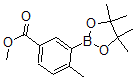 CAS#: 882679-40-5, 5-(Methoxycarbonyl)-2-methylphenylboronic acid pinacol ester