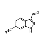 CAS#: 882803-60-3, 3-Formyl-1H-indazole-6-carbonitrile