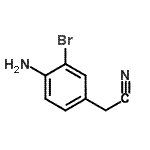 CAS#: 882855-96-1, (4-Amino-3-bromophenyl)acetonitrile