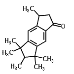 CAS 登录号：88301-91-1， 3,5,5,6,7,7-六甲基-3,5,6,7-四氢-s-引达省-1(2H)-酮