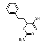 CAS 登录号：883723-47-5， 2-乙酰氧基-4-苯基丁酸