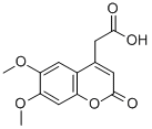 CAS 登录号：88404-26-6， 6,7-二甲氧基香豆素-4-乙酸