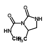 CAS#: 88408-07-5, N,5-Dimethyl-2-oxo-1-imidazolidinecarboxamide