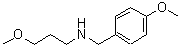 CAS 登录号：884497-42-1， 3-甲氧基-N-(4-甲氧基苄基)-1-丙胺