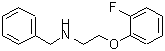 CAS#: 884497-70-5, N-Benzyl-2-(2-fluorophenoxy)ethanamine
