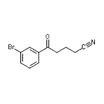 CAS#: 884504-60-3, 5-(3-Bromophenyl)-5-oxopentanenitrile