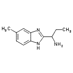 CAS#: 884504-85-2, 1-(5-Methyl-1H-benzimidazol-2-yl)-1-propanamine