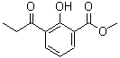 CAS 登录号：88466-30-2， 2-羟基-3-丙酰基苯甲酸甲酯