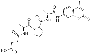 CAS 登录号：88467-44-1， 琥珀酰-丙氨酰-脯氨酰-丙氨酰-7-氨基-4-甲基香豆素